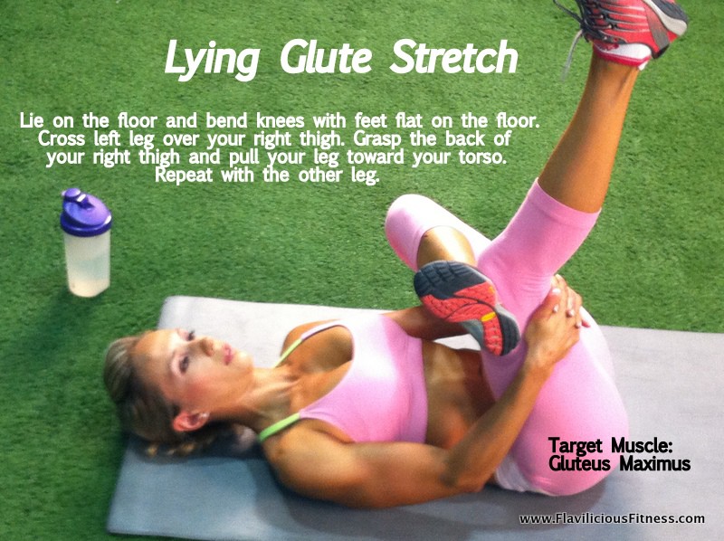 Glute Stretch fitness tips