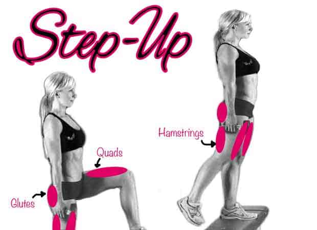 Fitness Tip Tuesday – Step-Up For Gorgeous Glutes