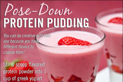 Tasty Thursday – Pose-Down Protein Pudding