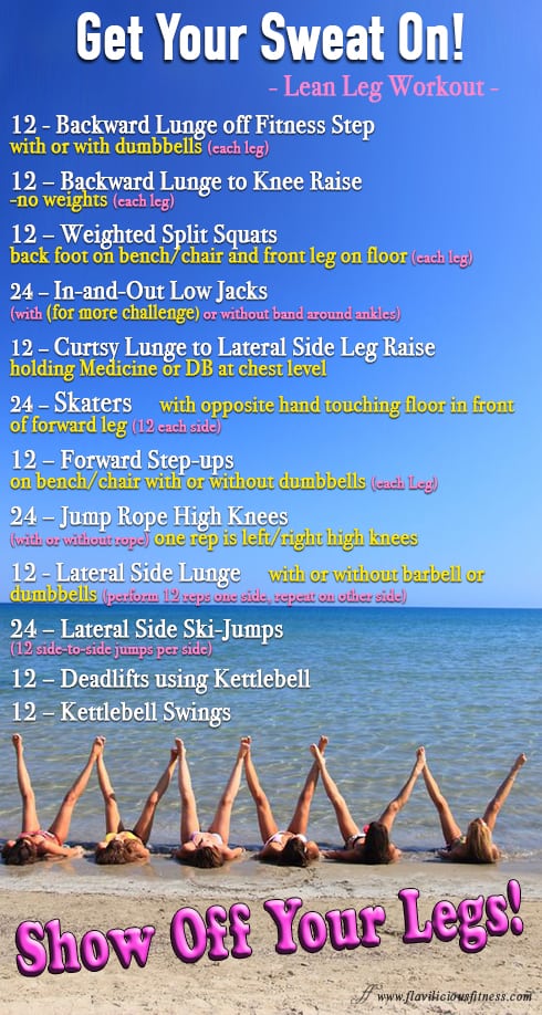 LONG LEAN LEGS WORKOUT 