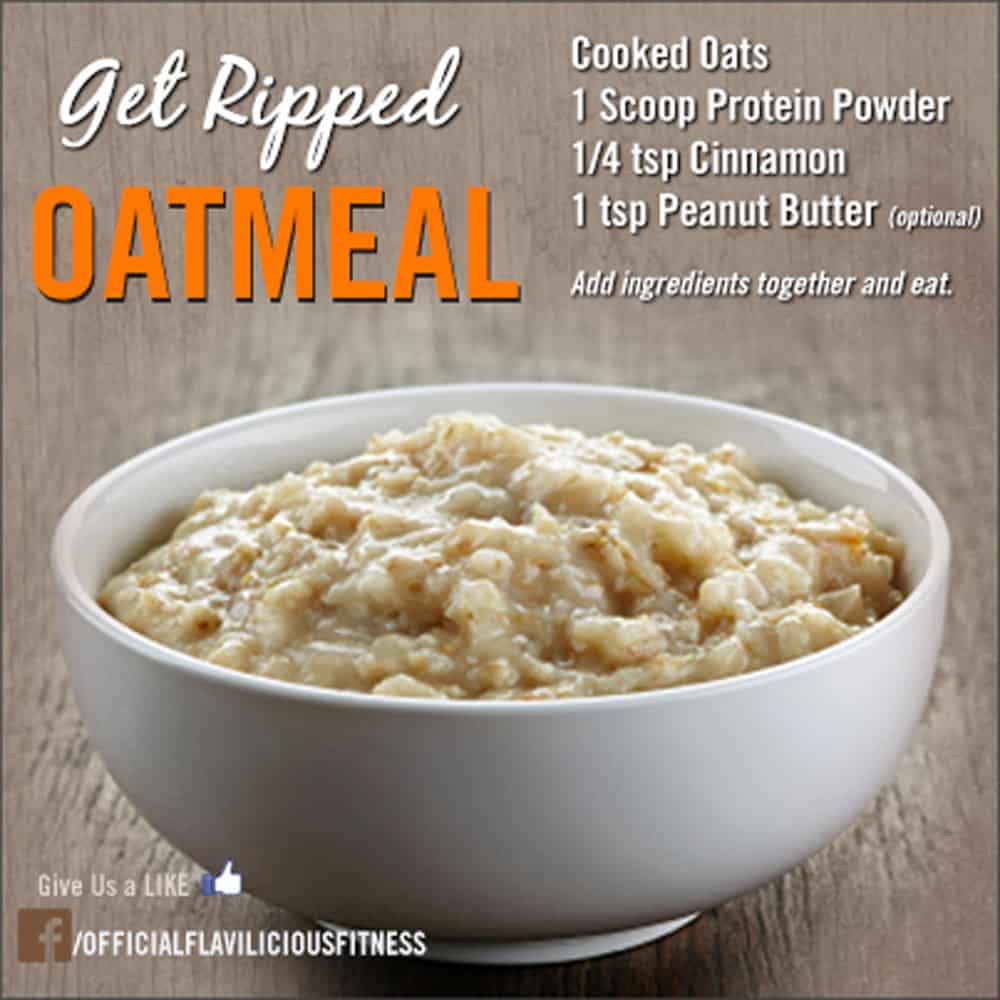 Get Ripped with Protein Packed Oatmeal (RECIPE) - by Flavia Del Monte