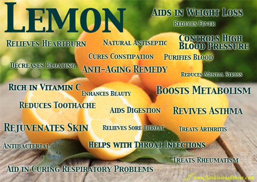 health benefit of lemon