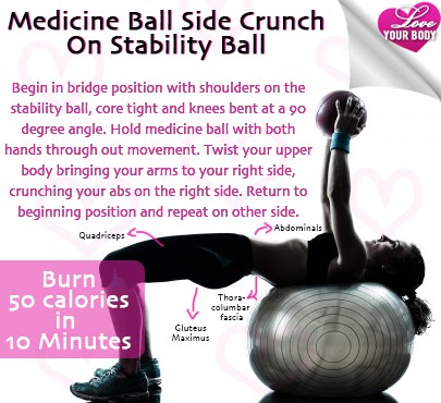 Upper body exercises discount with medicine ball