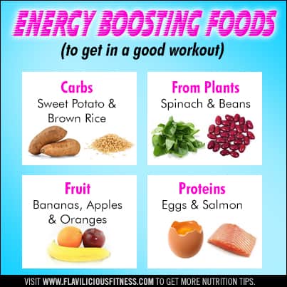 energy boosting foods for women