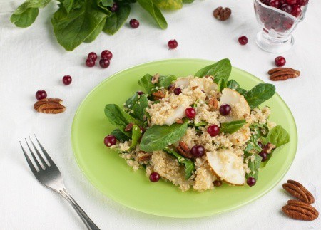 Cranberry & Walnut Quinoa Salad Recipe (Tasty Thursday)
